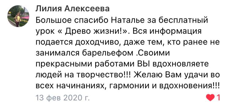 Отзыв ученицы Лилии Алексеевой Натальи Бобровой | Рисуем18 Отзыв ученицы Лилии Алексеевой